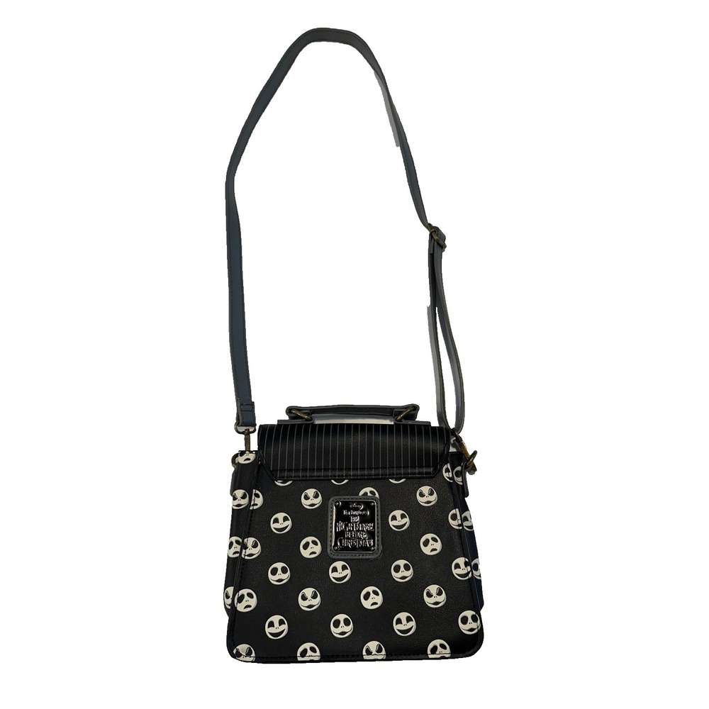 Disney Loungefly Nightmare Before Christmas Jack Skellington Crossbody Bag Purse